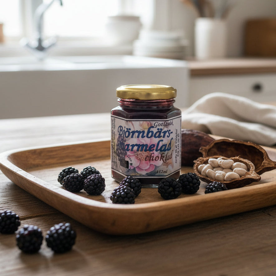 Gotländsk Björnbär & Choklad Marmelad