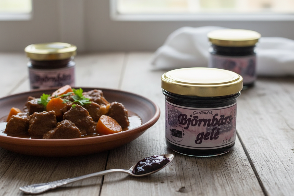 Gotländsk Björnbärsgelé 41 ml   125 ml