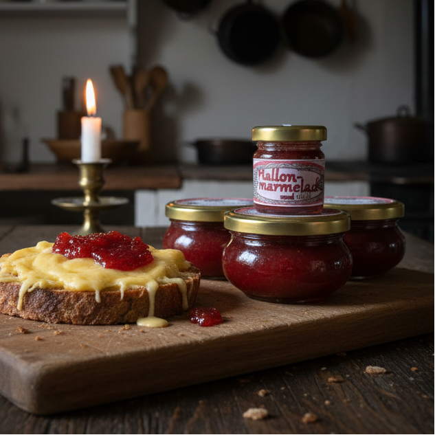 Gotländsk Hallon & Chili Marmelad