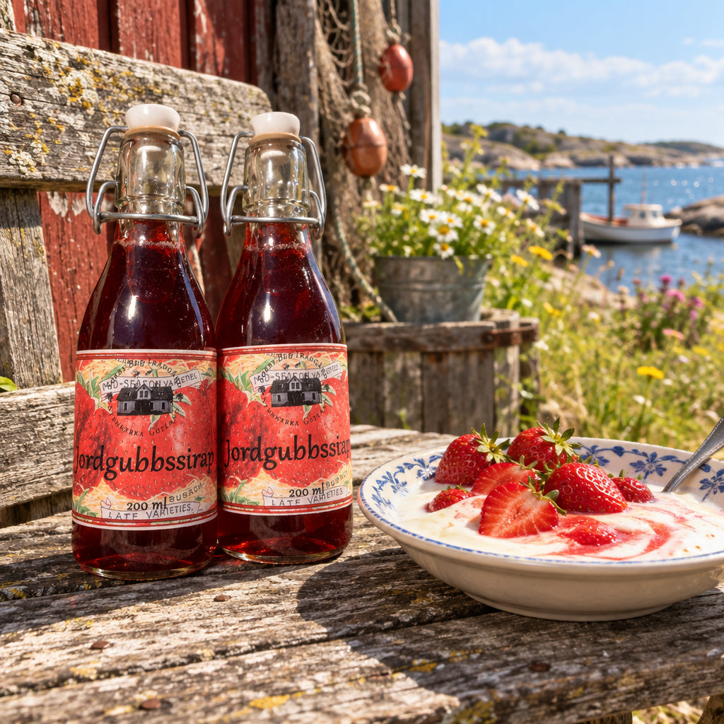 Gotländsk JordgubbsSirap