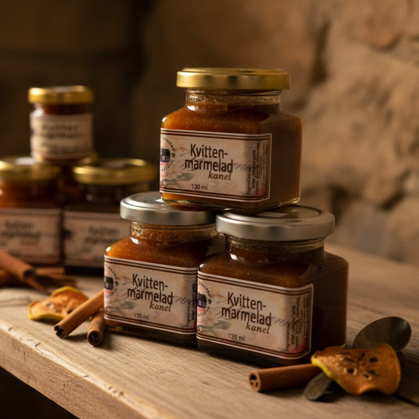 Gotländsk Kvitten & Kanel Marmelad
