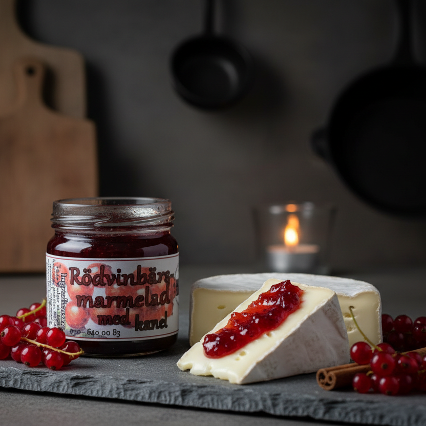 Gotländsk  Röda vinbär & Kanel Marmelad